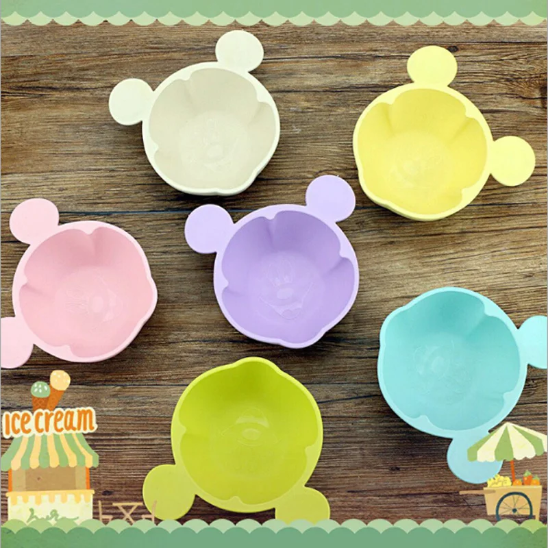 Мультяшная Нескользящая противоскользящая столовая посуда набор детской посуды