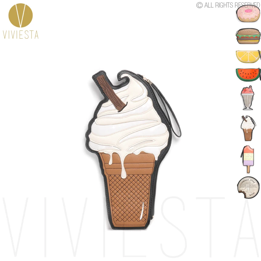 Еда Новинка клатч-Для женщин 2018 новый уличный стиль дизайнер причудливый