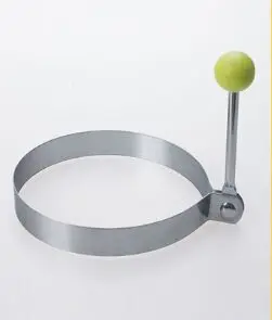 round WBBOOMING горячий жареный яичный блин shaper нержавеющая сталь Shaper Плесень Формы Кухня Инструменты для приготовления пищи Блинные кольца - Цвет: round