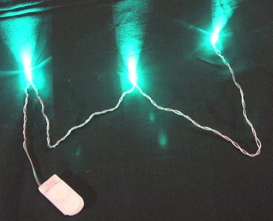 Бесплатная доставка миниатюрные светодиодные лампы на батарейках 12 наборов