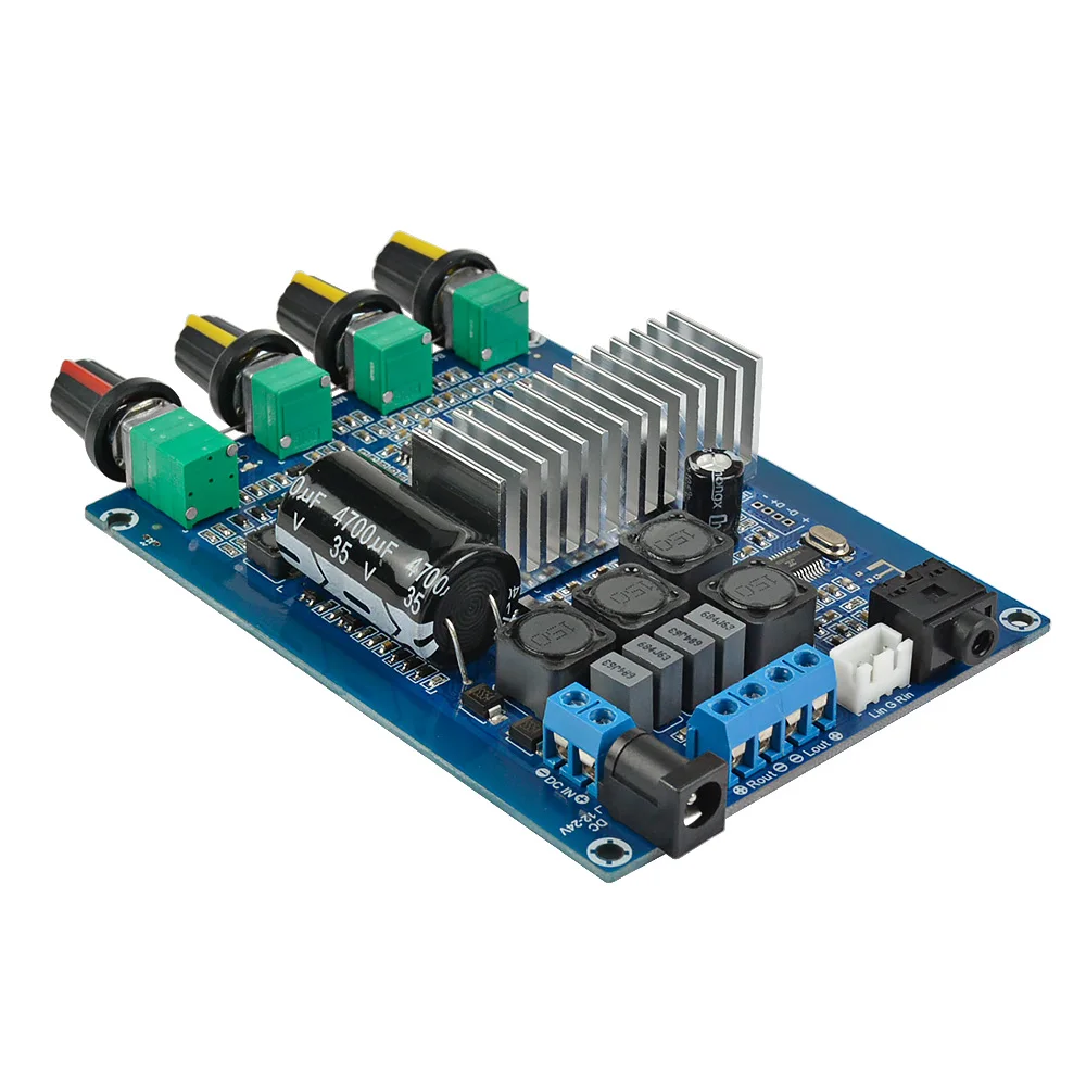 AIYIMA TPA3116 Bluetooth 5 0 цифровой усилитель аудиоплата 50 Вт * 2 каналов с регулировкой