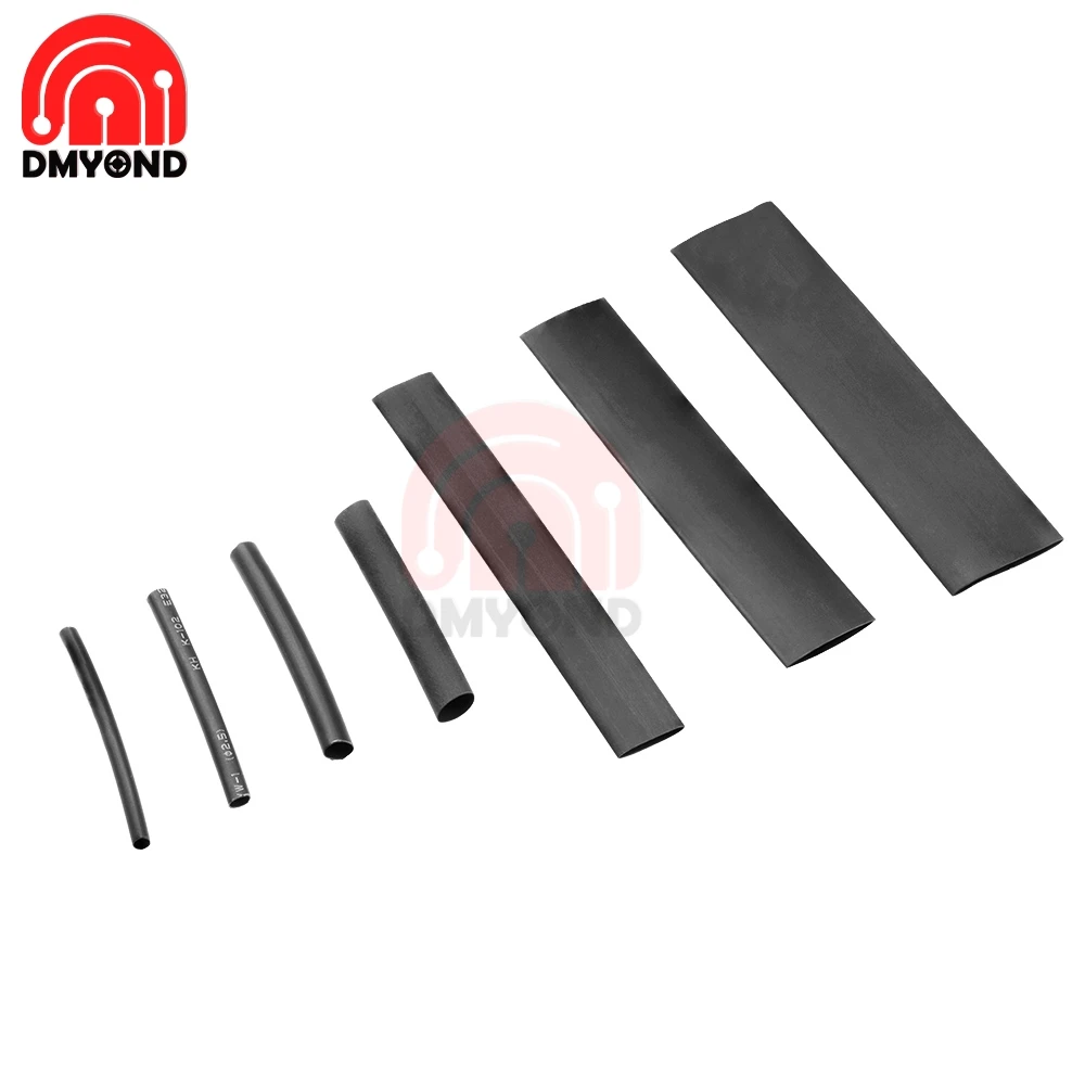 127 шт. полиолефиновые трубки для кабелей 7 размеров в ассортименте|Кабельные