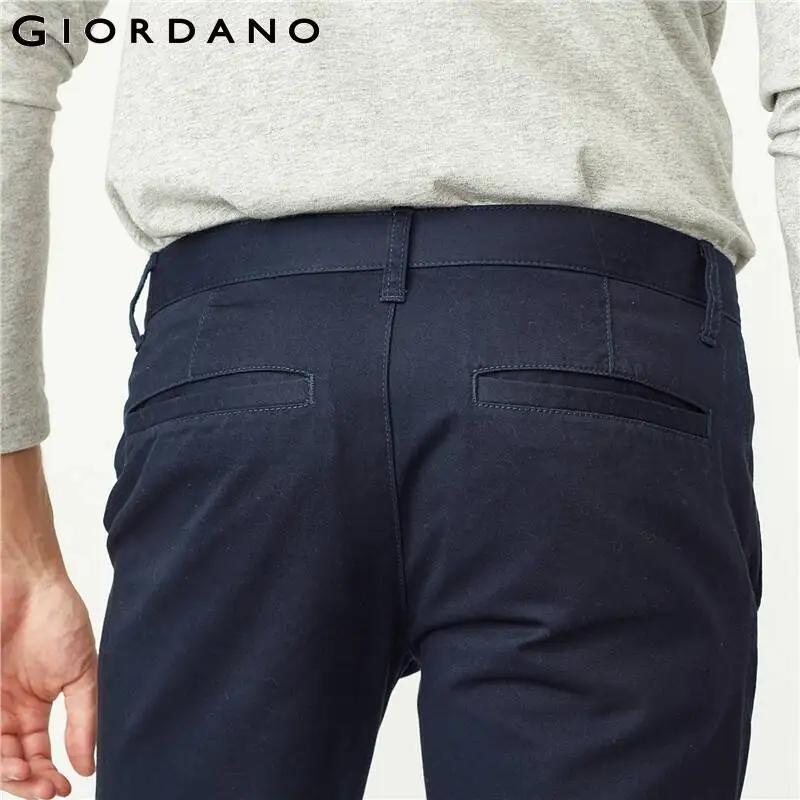 Giordano Для мужчин повседневные плотные брюки | Мужская одежда
