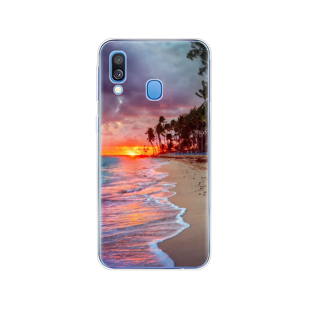 34645 Чехол для samsung A40, чехол, мягкий силиконовый чехол для телефона, чехол для samsung Galaxy A40 A 40 A405 SM-A405F A405F, мультяшный чехол - Цвет: 34645