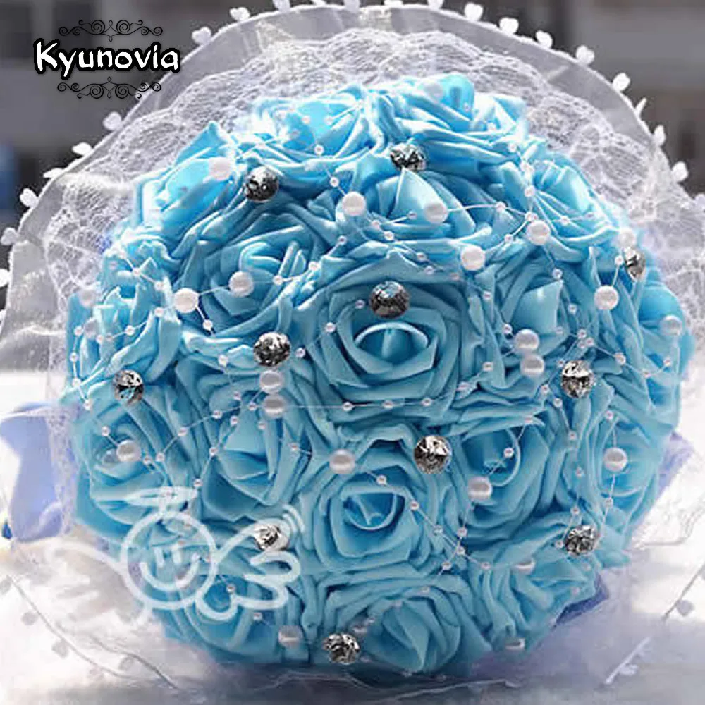 Свадебная искусственная Роза Kyunovia свадебная декорация искусственный кристалл