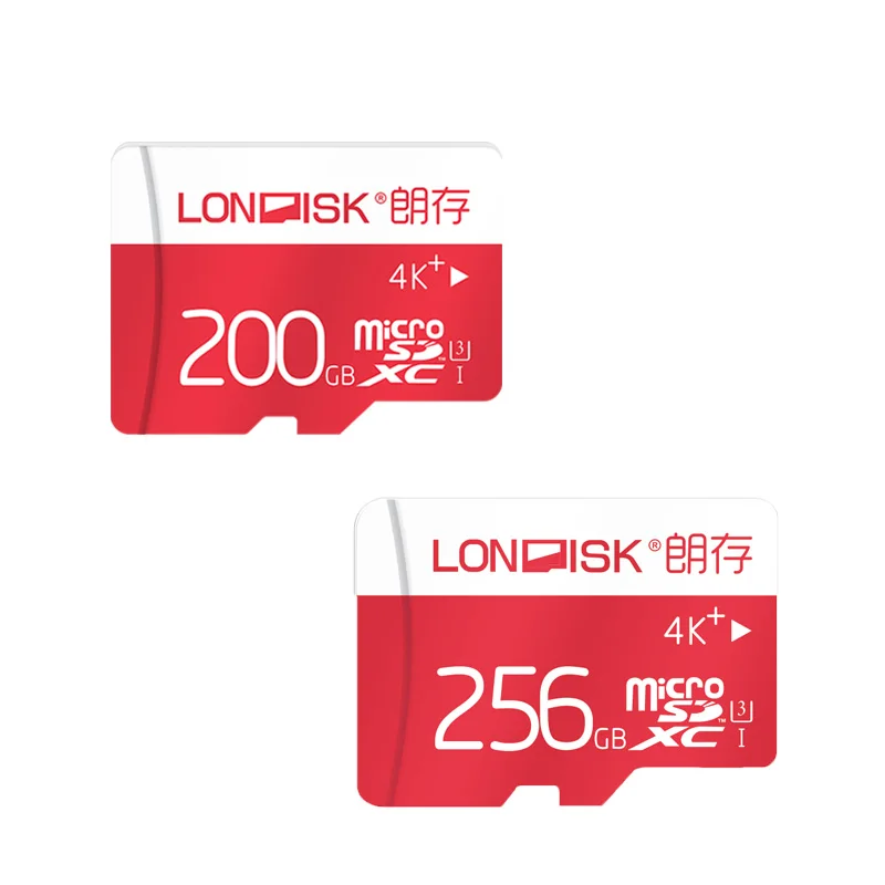 Londisk Новое поступление 200 ГБ 256 карты памяти/Micro SD Card флэш карт SDXC Microsd UHS 3 для