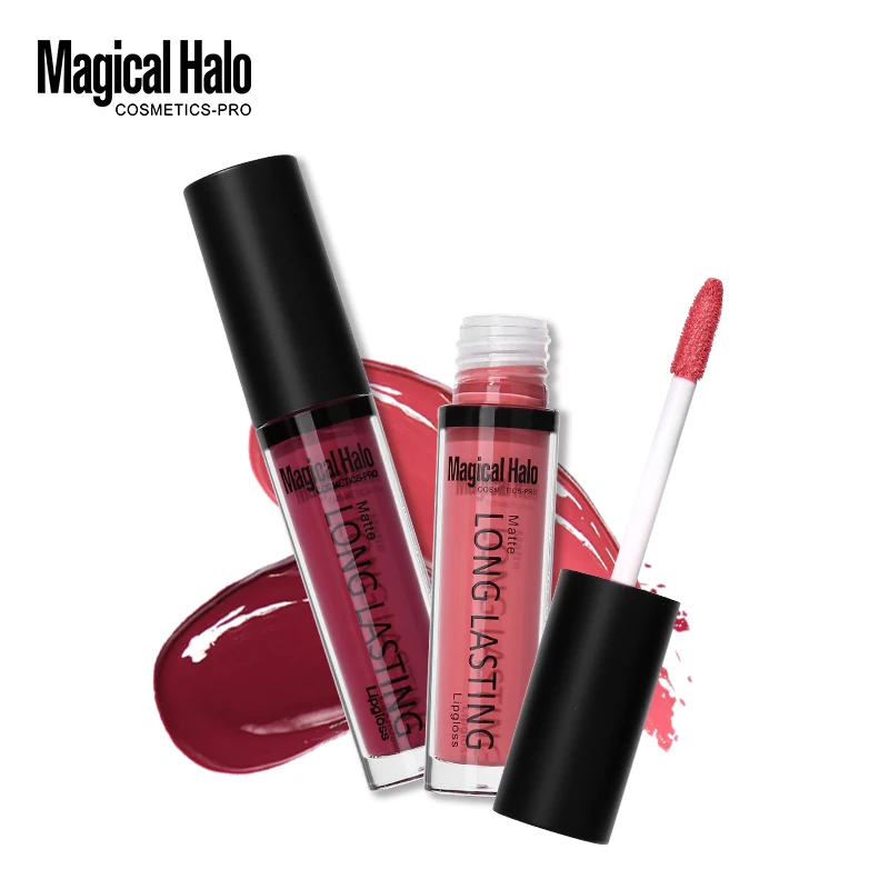Жидкая губная помада 20-38 цветов волшебный ореол стойкий блеск для губ матовая