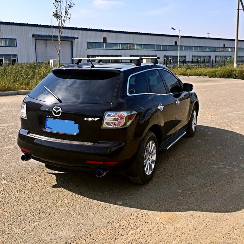 Для Mazda CX-7 2008- Автомобильный задний спойлер багажника высокое качество АБС пластик грунтовка цветное автомобильное украшение в виде хвостового крыла для Mazda CX7