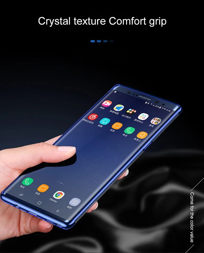 Роскошный Мягкий ТПУ силиконовый тонкий чехол для samsung galaxy S10 e S8 S9 Plus A3 A5 A7 A6 A8 Note 8 9 duos