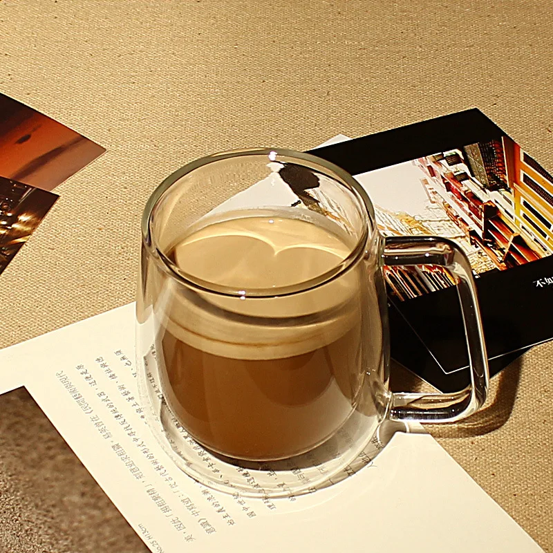 2018 Bodum теплоизоляционная конструкция двойной Слои Стекло завтрак молоко чашки