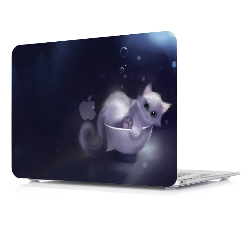 Высококачественный жесткий чехол для Macbook Air 11 12 Retina 15 дюймов защитный Mac Book touch bar 13