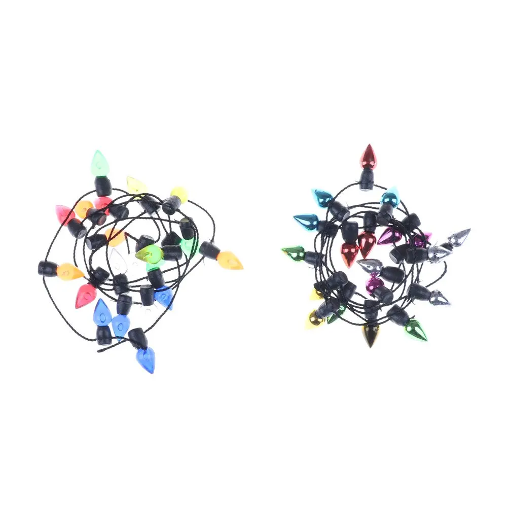 Цветная светодиодная гирсветильник для свадьбы Рождества вечеринки 0 5 м