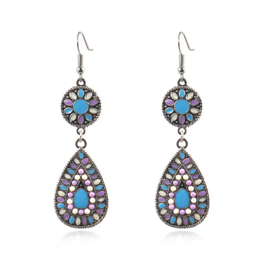 Блестящие цветные комбинированные эмалевые и крошечные бусины богемные