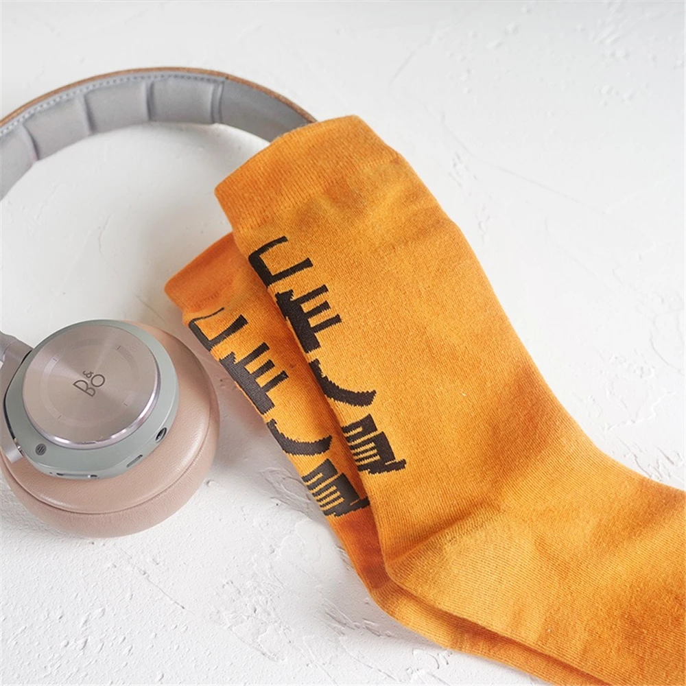 Мужские весенне осенние хлопковые короткие носки оригинальные индивидуальные