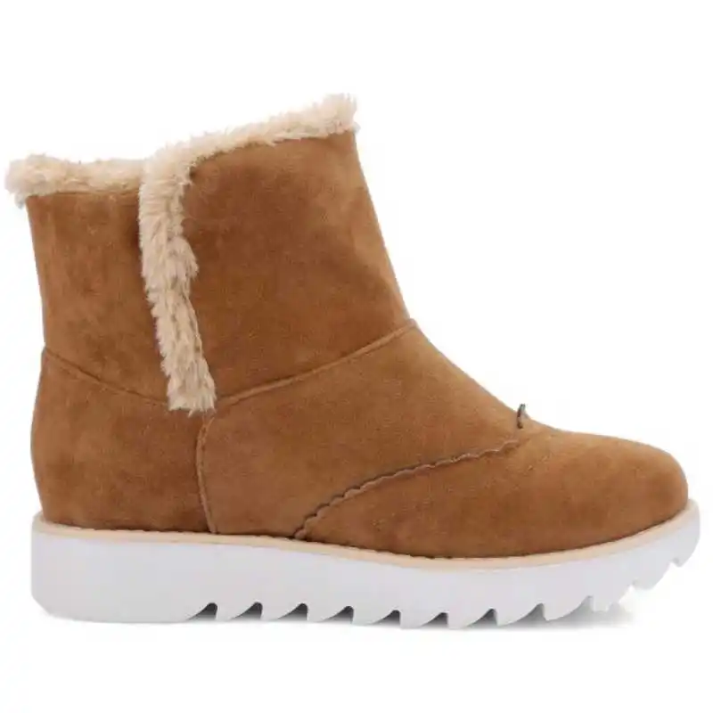 SaraIris Горячие Продажа Женщины Лодыжки Меха Снега Сапоги Скольжения На Плоских