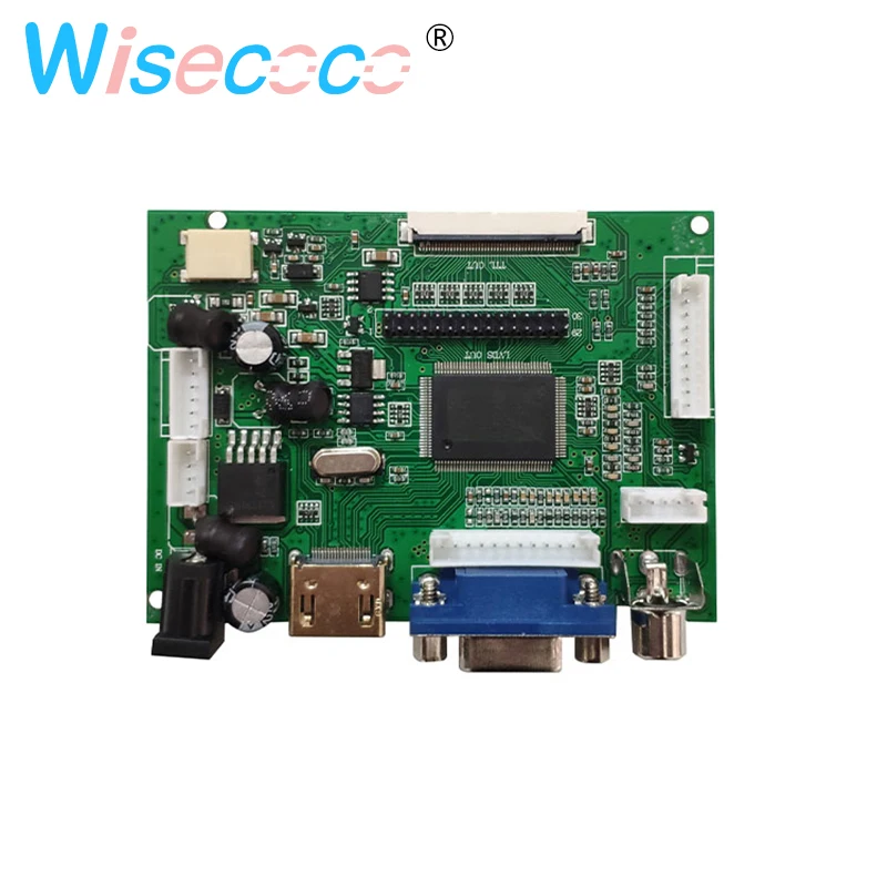 VGA AV 50PIN TTL LVDS плата контроллера с 7 дюймовым TFT ЖК дисплей панель сенсорный экран