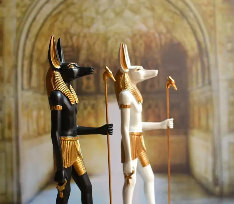 Мумия возвращается древних египетских идолов Anubis украшение "Собака" Horus Patronos туристические сувениры счастливые украшения фигурки ремесла