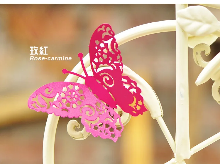 (6 шт./лот) полые железные наклейки |