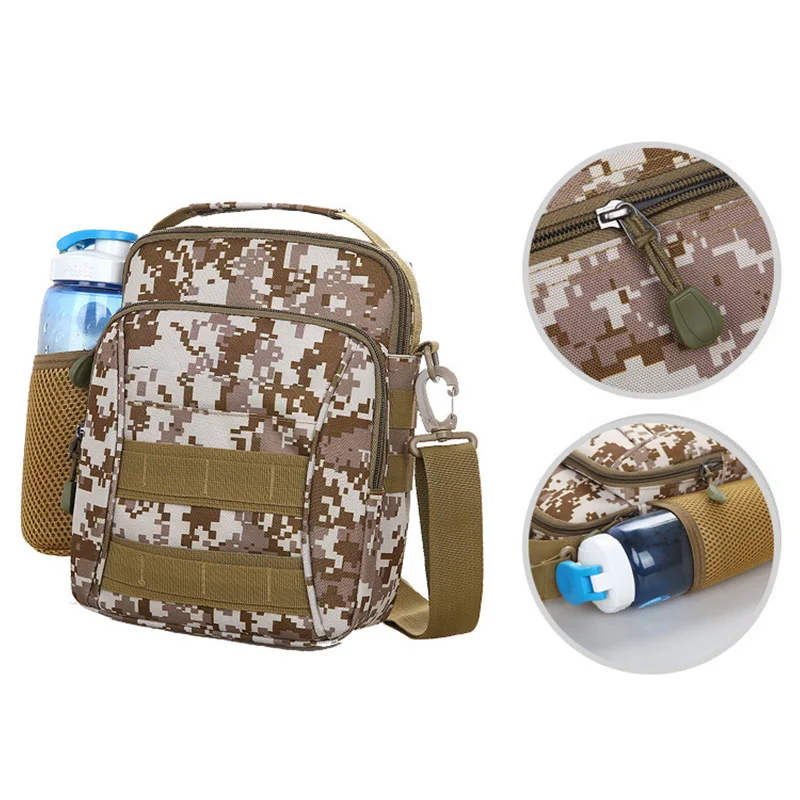 Мужская сумка для рыбалки камуфляжная Наплечная Сумка Повседневная деловая