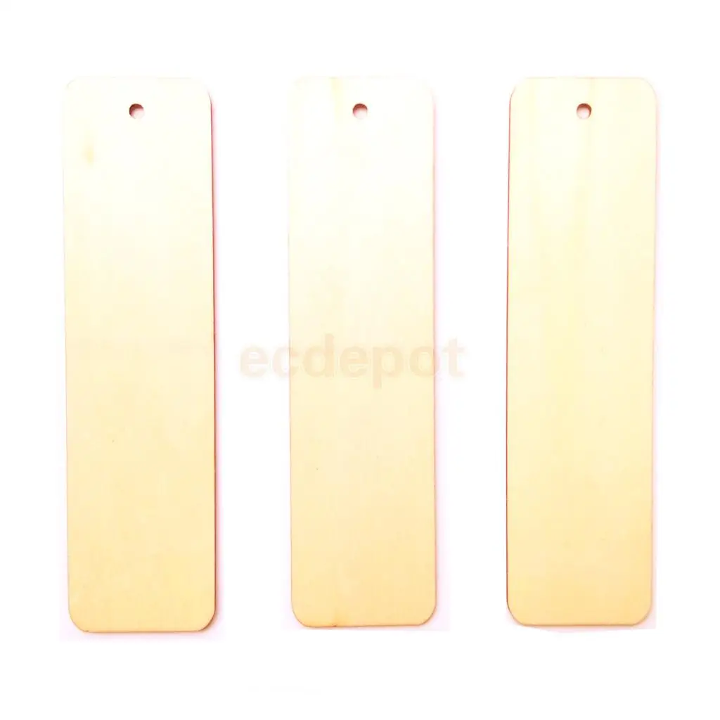 20 шт. прямоугольные деревянные закладки для скрапбукинга | Дом и сад