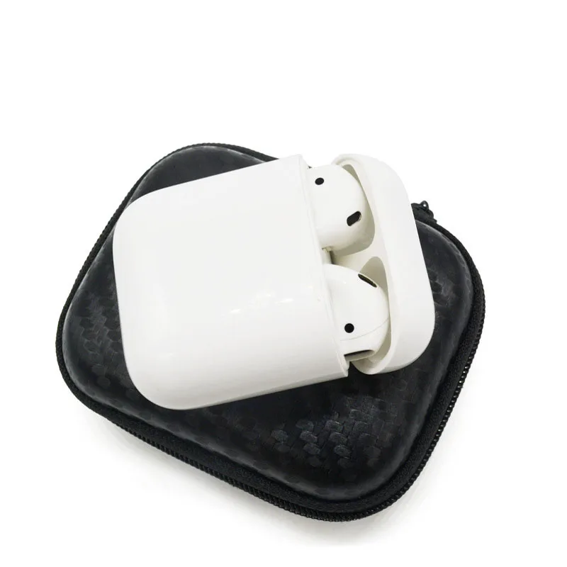 Жесткий Чехол для наушников защитный чехол на молнии ударопрочный Apple AirPods XR649 |