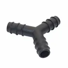 10 шт. DN16 3-ходовой Пластиковый садовый шланг для мойки воды, соединительный соединитель, Ремонтный соединитель, аксессуары для шлангов