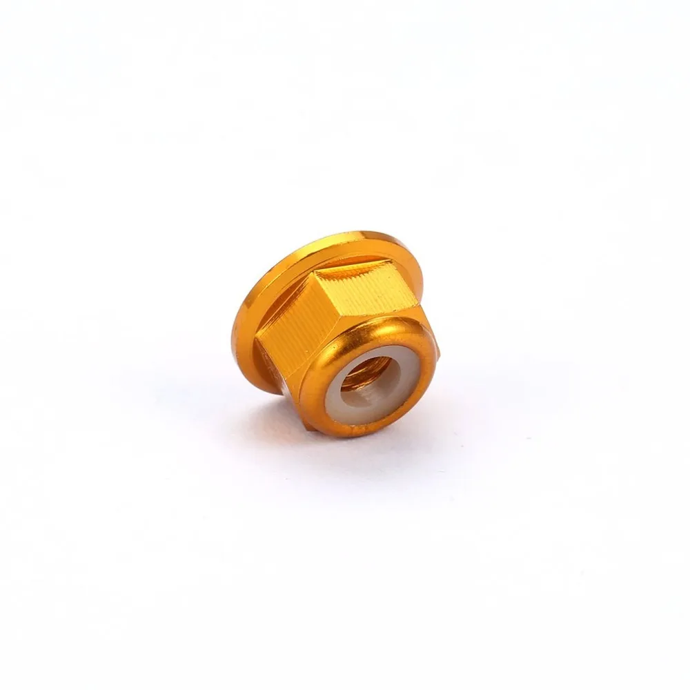 4Pcs M4 RC HSP 102049 (02190) Aluminum Nylon Nut For 1:10 Upgrade Parts Aluminium Profile Connectors Tools | Электроника