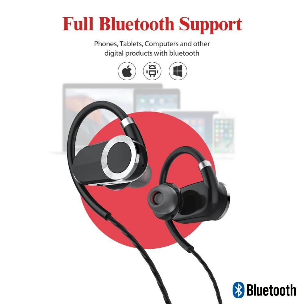 Bluetooth наушники DAONO стереонаушники Спортивные Беспроводные вкладыши для