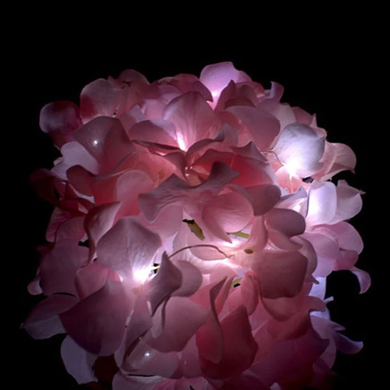 5 шт./лот светодиодная гирлянда с серебряной проволокой теплый белый синий