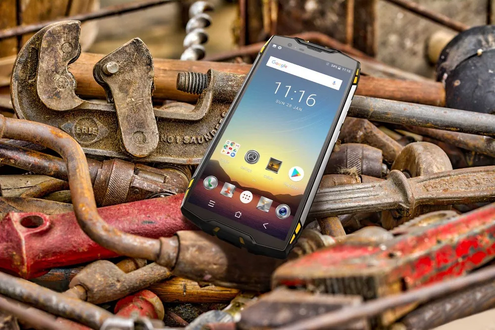 Смартфон Blackview BV6800 Pro IP68 IP69K Face ID 5," FHD 4 Гб+ 64 Гб 16,0 Мп мобильный телефон Восьмиядерный Android 8,0 NFC 4G мобильный телефон
