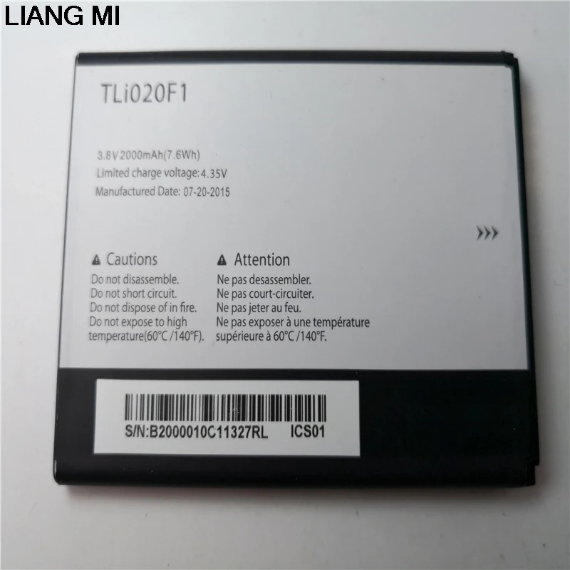 TLI020F1 аккумулятор для мобильного телефона TCL J720T J726T Alcatel One Touch 2 5042D C7 7040 OT 7040Dwith