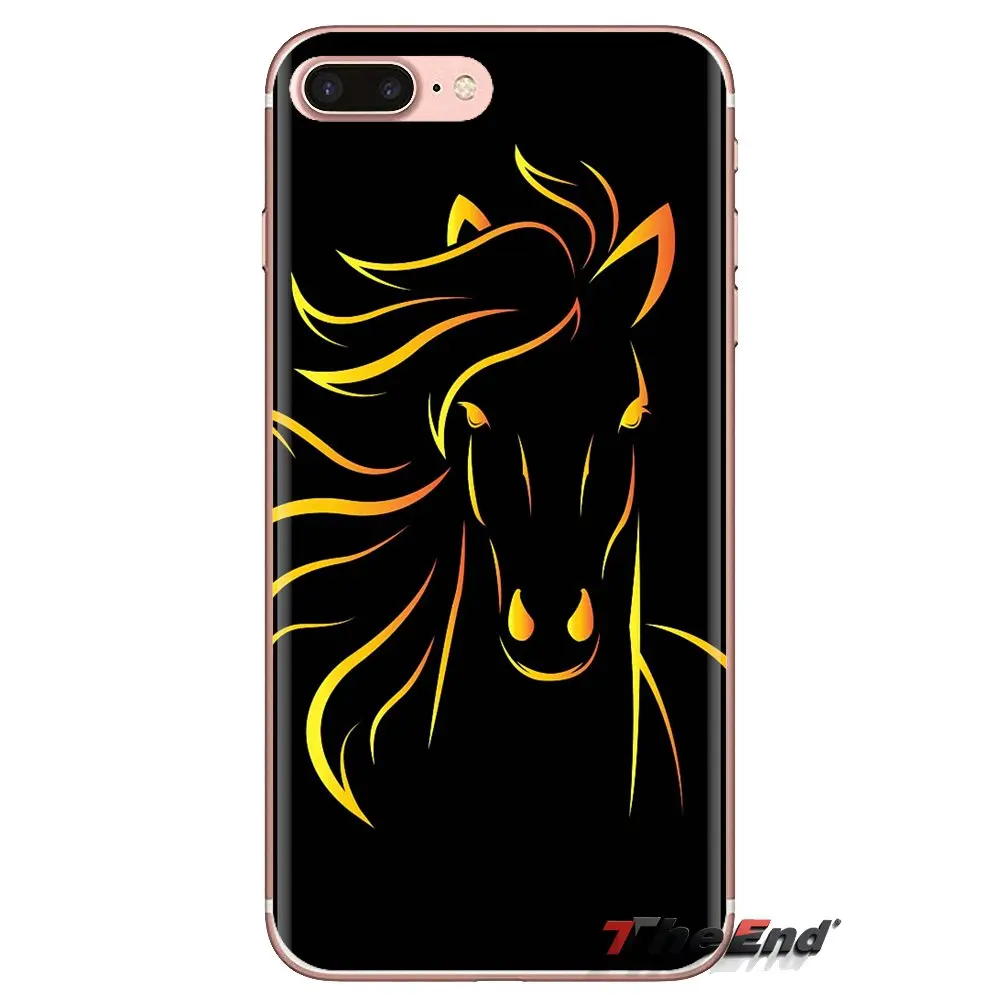 Silicone Cases Covers For Oneplus 3T 5T 6T Nokia 2 3 5 6 8 9 230 3310 2.1 3.1 5.1 7 Plus 2017 2018 Wild horses Running at sunset |