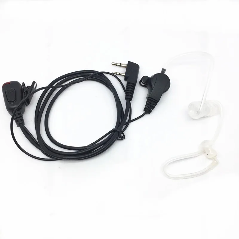 Воздуховод гарнитура светильник кой для baofeng UV5R UV82 puxing PX777 PX888K TYT UV9R UV8000D walkie talkie |