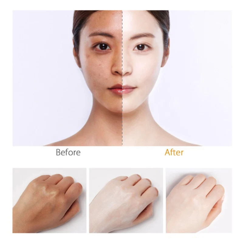 

Multi effect Isolation Cover BB Cream Waterproof Nude Glow Skin Whitening Compact Foundation Makeup 35ml/tube