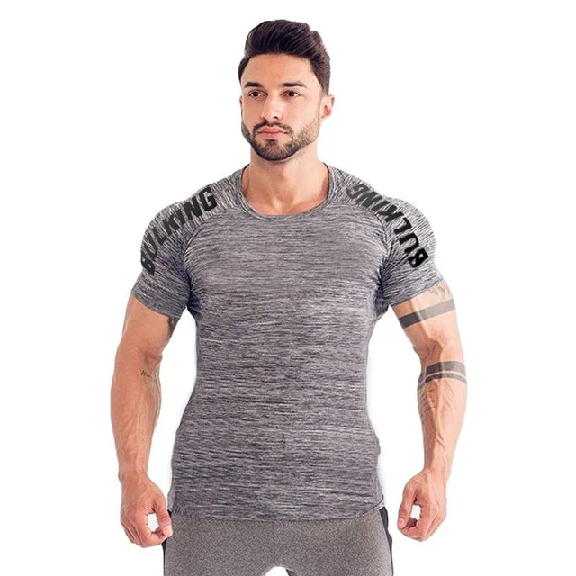 T-Shirts 1 Бренд BULKING, футболки, лето, короткий рукав, o-образный вырез, модный принт, свободная, тонкая футболка, мужские топы, тройники, плюс размер, 2xl - Цвет: T-Shirts 1