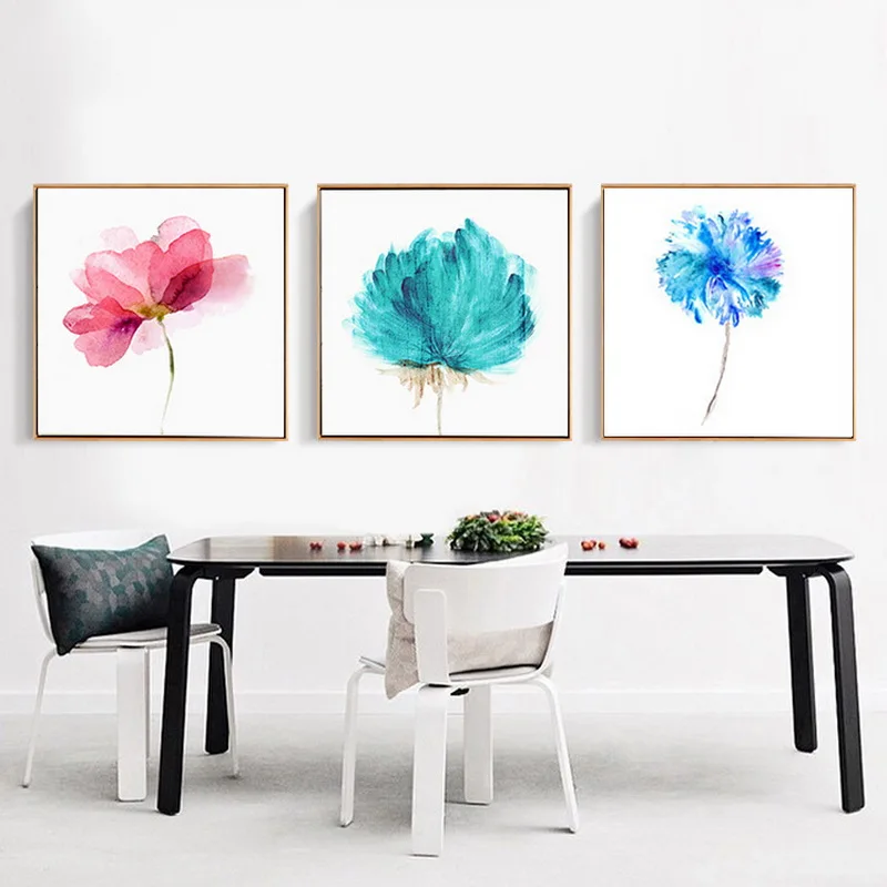 Скандинавская современная простая картина для украшения гостиной столовой