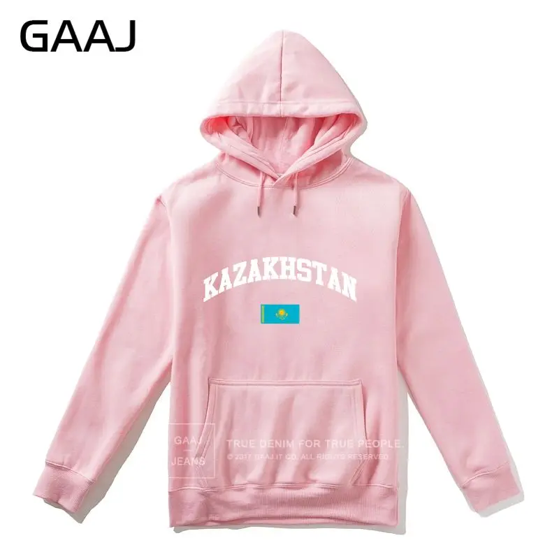 GAAJ Kazakhstan Flag мужская толстовка женская мужская на молнии Повседневная флисовая толстовка с капюшоном пальто Мужская Уличная одежда Felpe# GUJQ8