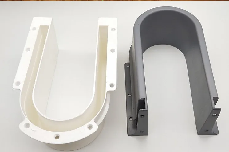 

ABS Plastic U Shape For Sink Drawer Kitchen Bath Furniture Cabinet Recessed U for Sink Drainage