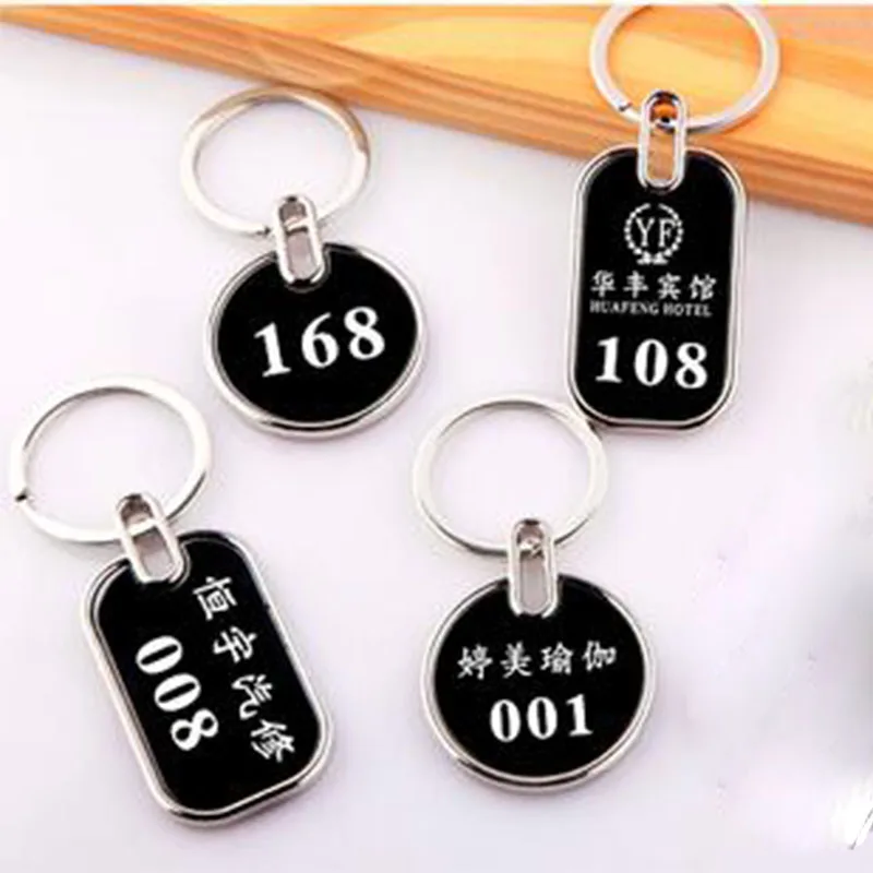 Оптовая продажа 50 шт. пустые вольфрамовые Стальные Металлические Брелоки для