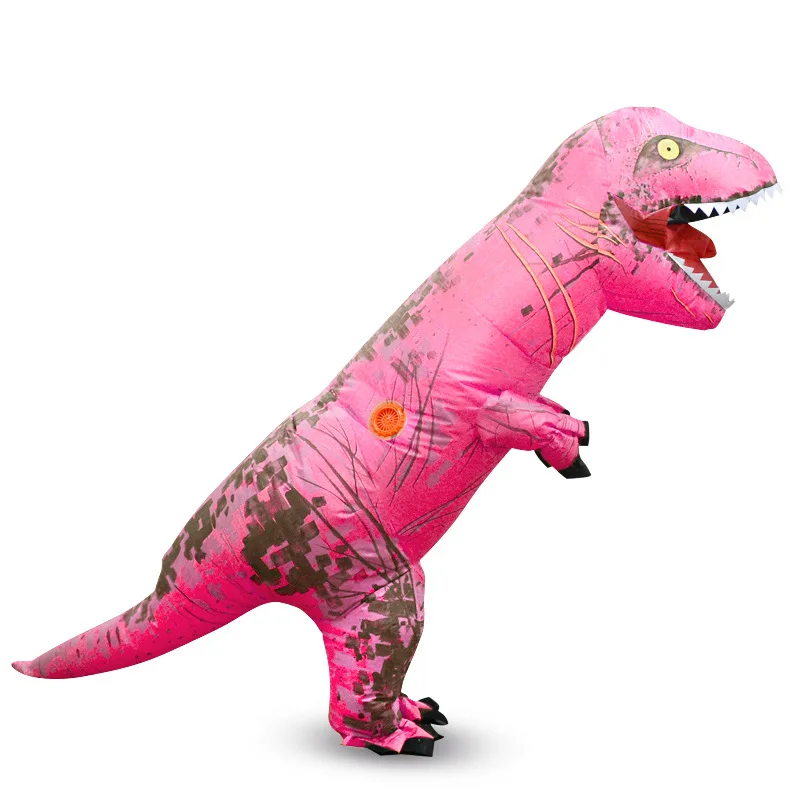 5 цветов надувной динозавр T REX костюмы для взрослых детей 2 м Blowup Dragon Rex костюм на