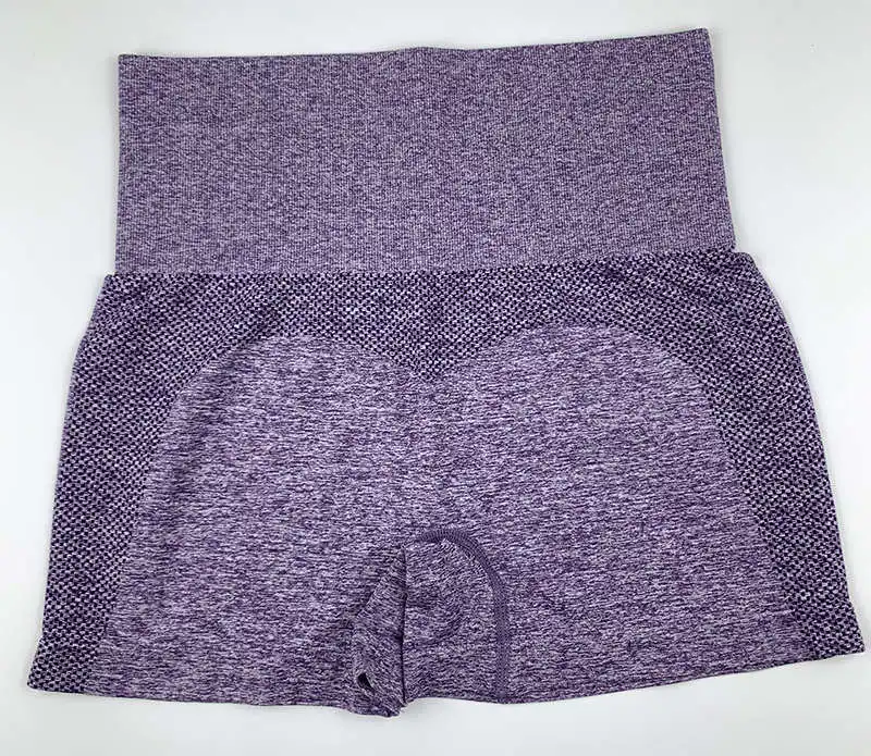 purple Peeli Booty бесшовные шорты для женщин, пуш-ап, шорты для йоги, одежда для фитнеса, высокая талия, шорты для тренажерного зала, резинки, ягодицы, бесшовные леггинсы, Femme - Цвет: purple