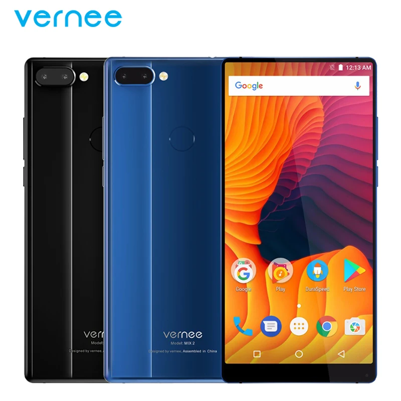 Оригинальный Vernee Mix 2 Мобильный телефон 6 0 дюймов FHD экран 4 Гб ОЗУ 64 ПЗУ MT6757