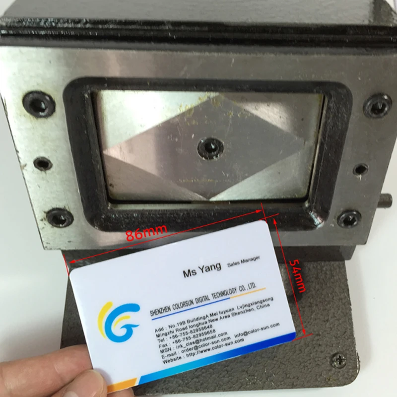 Машина для резки ПВХ карт 86x54 мм 1 мм|id card pvc|pvc idpvc id |