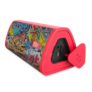 Bluetooth стереоколонка MIFA Red-Graffiti, уличная портативная колонка с рок-звучанием и встроенным микрофоном, 10 Вт, переносная беспроводная колонка с поддержкой TF-карт