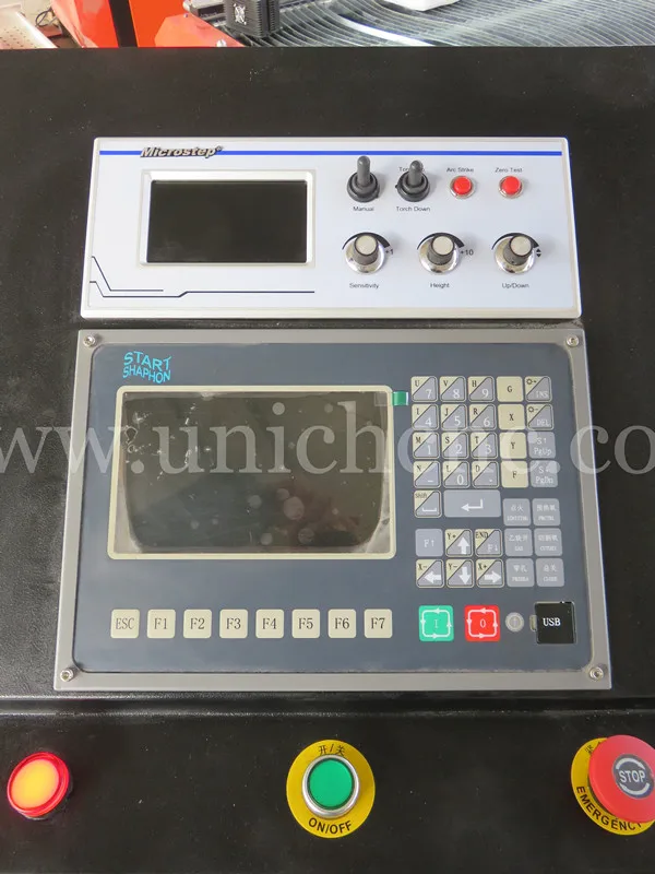 Профессиональный 63A/100A/125A/200A нержавеющая сталь/железо cnc плазменный станок для