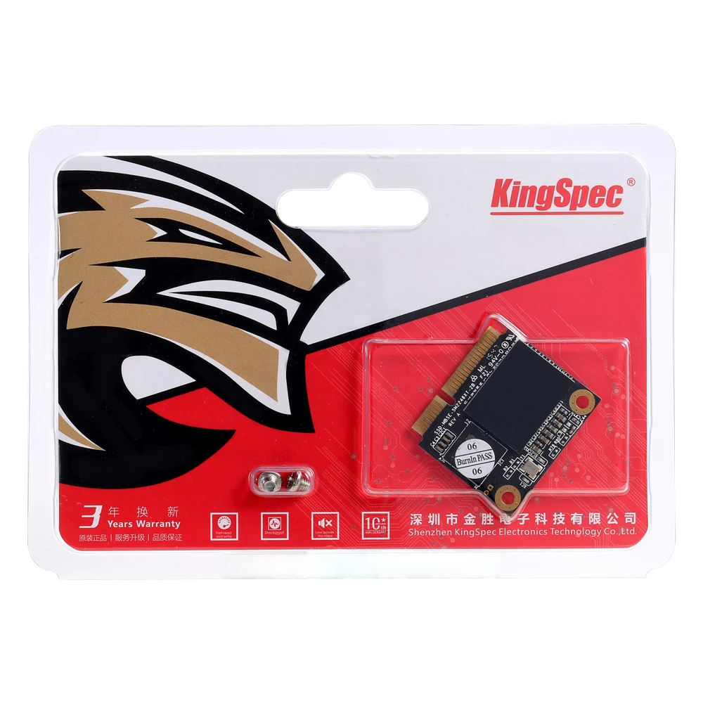 ACSC2M128mSH Kingspec mini pcie, msata SSD 128 ssd , , ,