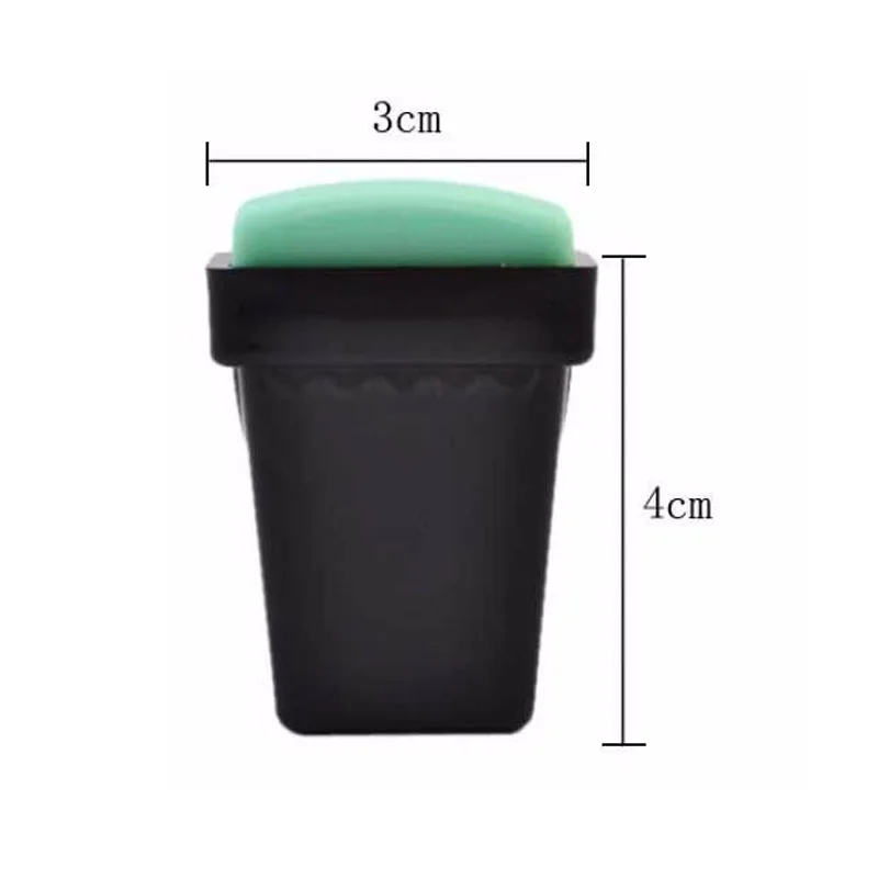 Горячий прямоугольный для нейл арта стемпер скребок набор полировки ногтей