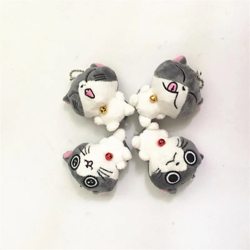 Оригинальный новый милый кот плюшевая кукла брелок Женская сумка амулеты