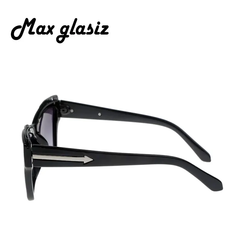 Высококачественные негабаритные солнцезащитные очки для женщин брендовые