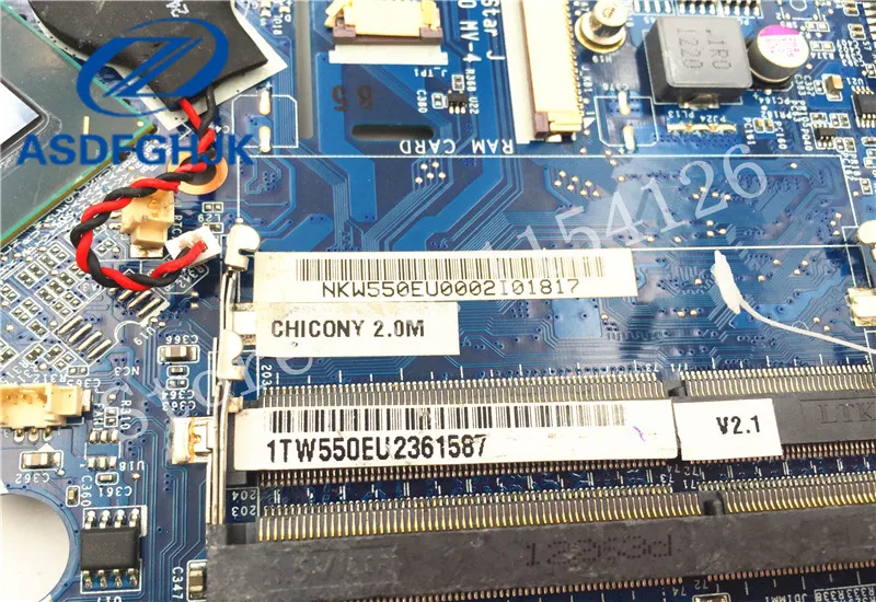 Материнская плата для ноутбука Hasee Raytheon CLEVO W550EU материнская 6 71 w5400 d02 DDR3